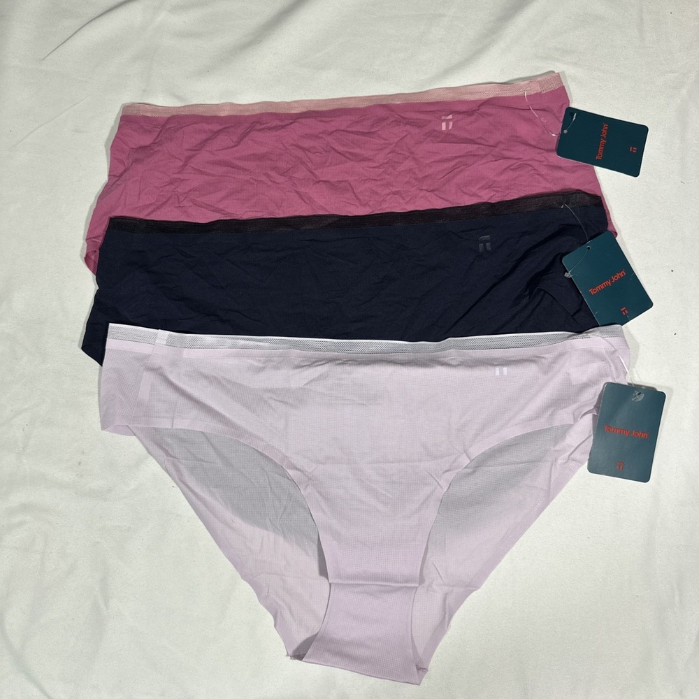 NWT $66 Tommy John [‎ 3PC XXL ] Air High Rise Brief + Air Cheeky #U1817